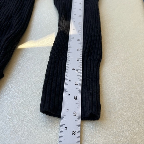 LULULEMON Black Open Front Cardigan Sweater 
Women Size M/L - Picture 7 of 11